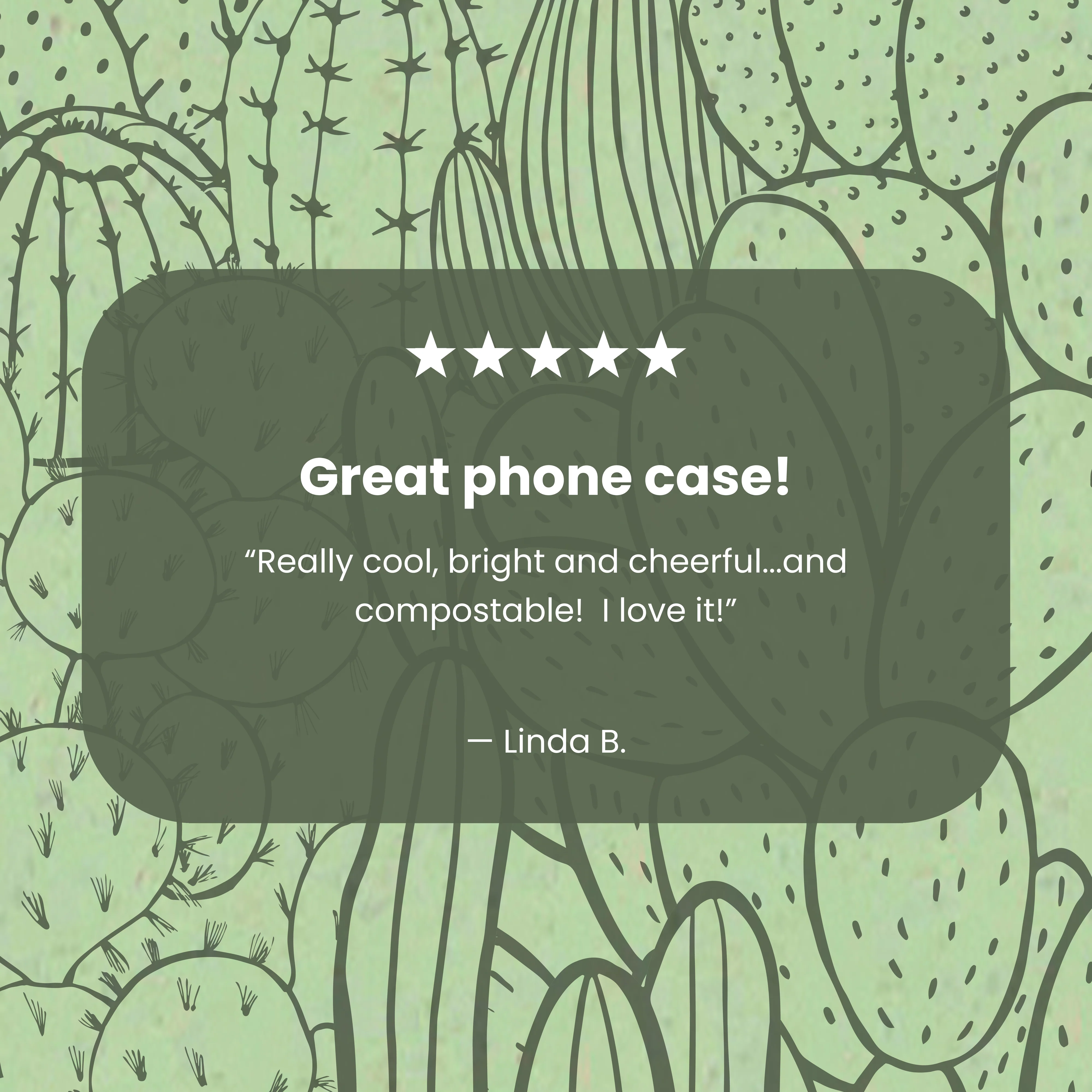 Sage Green Cacti iPhone 16 Plus Case - Image 7