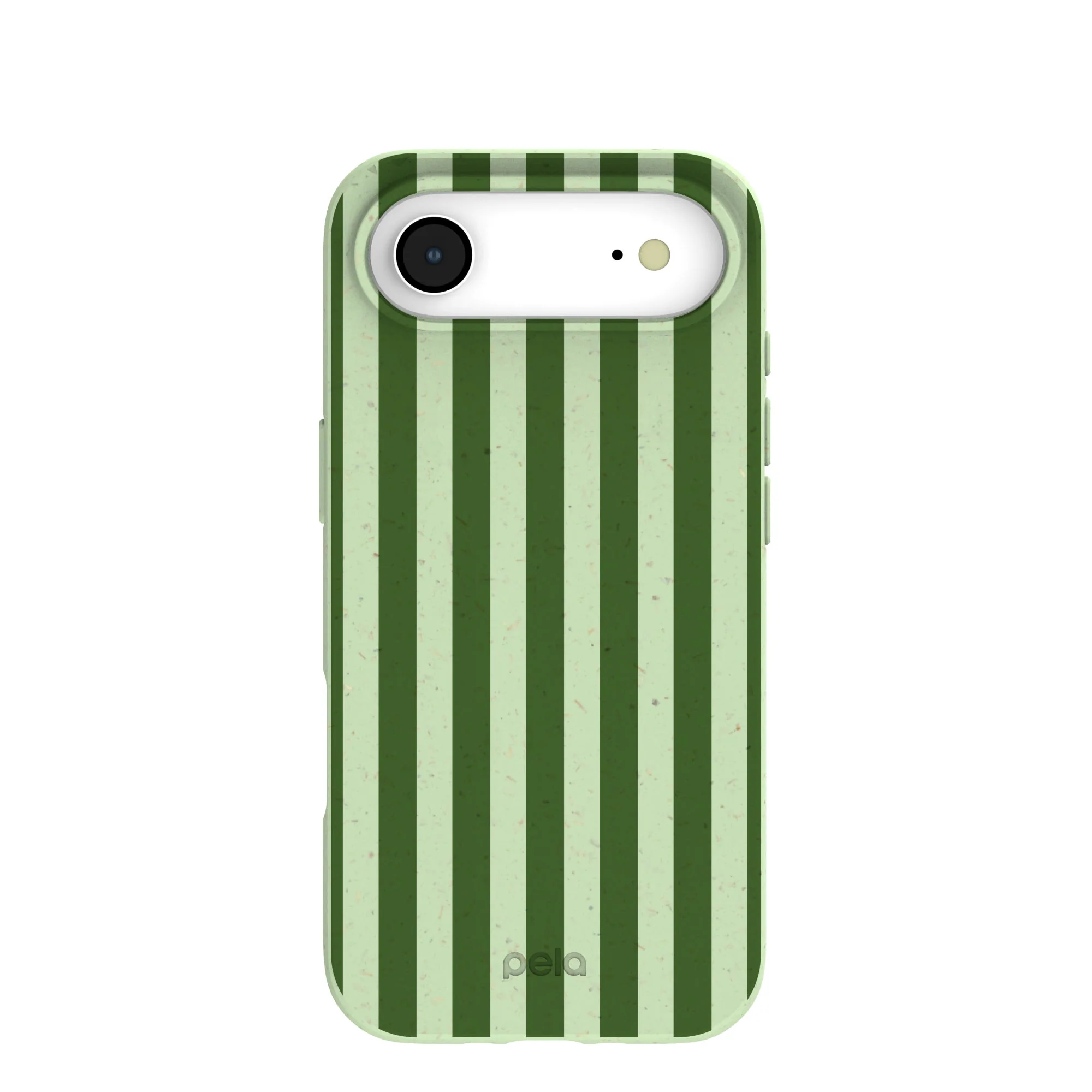Sage Green Clover Stripes iPhone Air Case