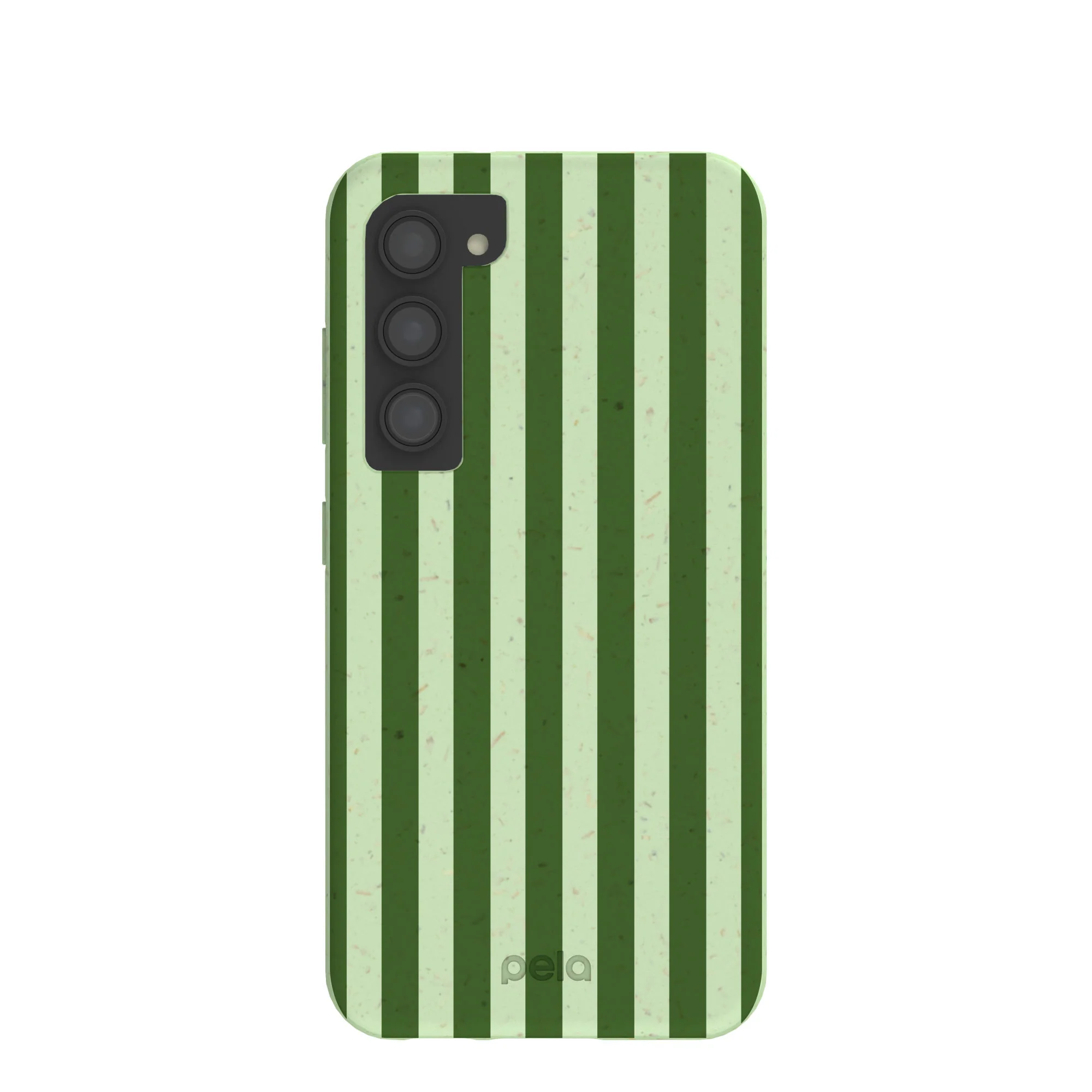 Sage Green Clover Stripes Samsung Galaxy S23 Case