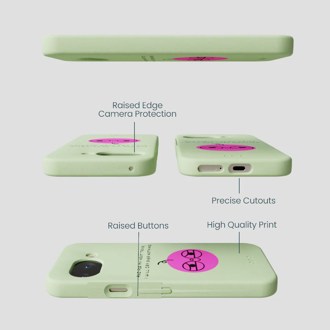 Sage Green Cry Google Pixel 9a Case - Image 3