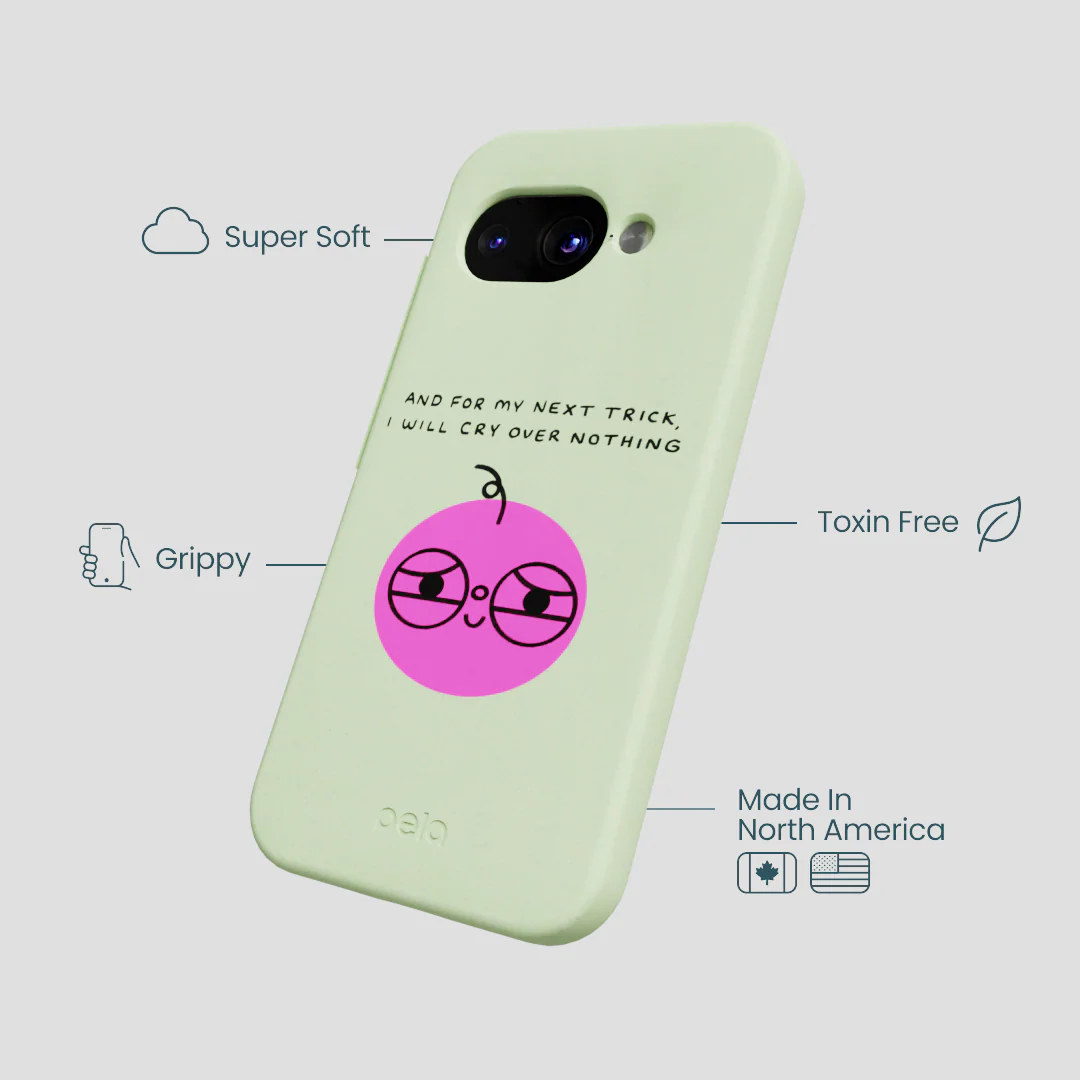 Sage Green Cry Google Pixel 9a Case - Image 4