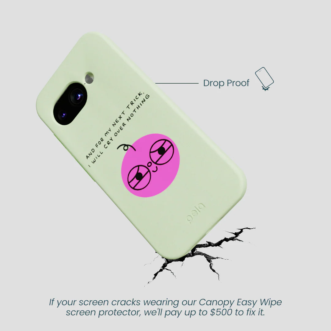 Sage Green Cry Google Pixel 9a Case - Image 5