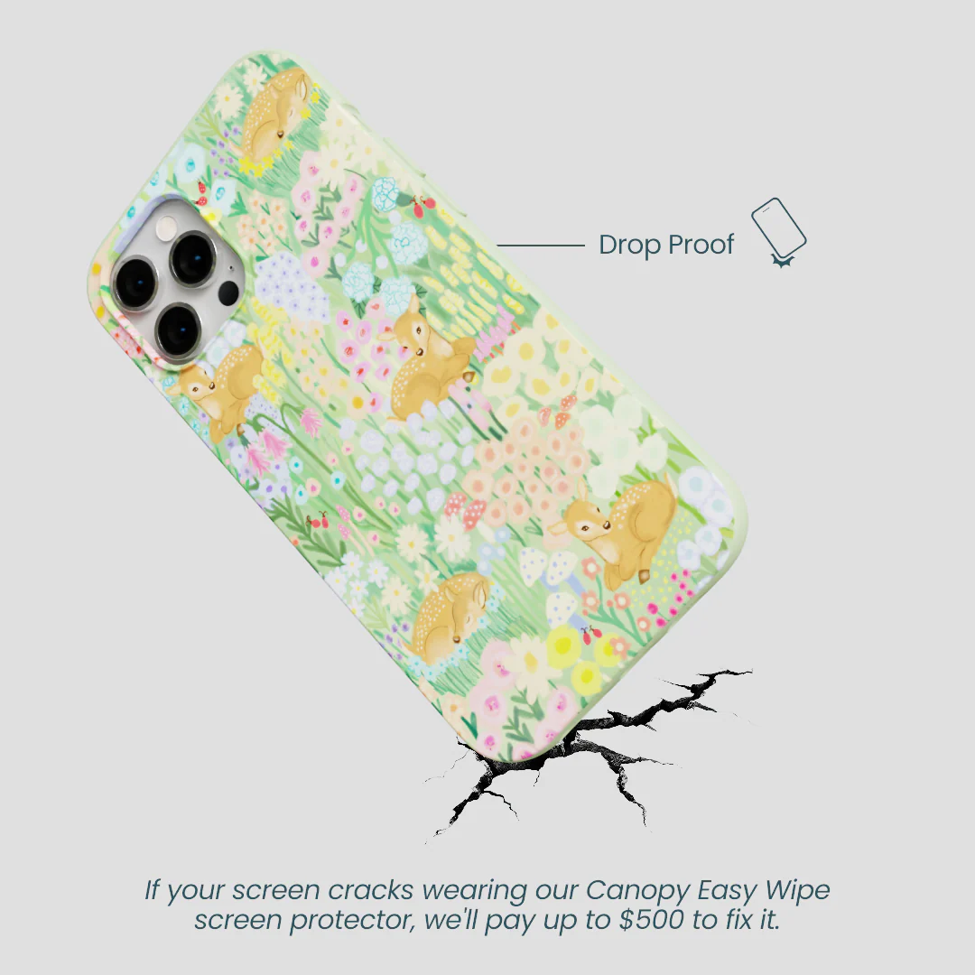 Sage Green Deer Dreams iPhone 12 Pro Max Case - Image 5