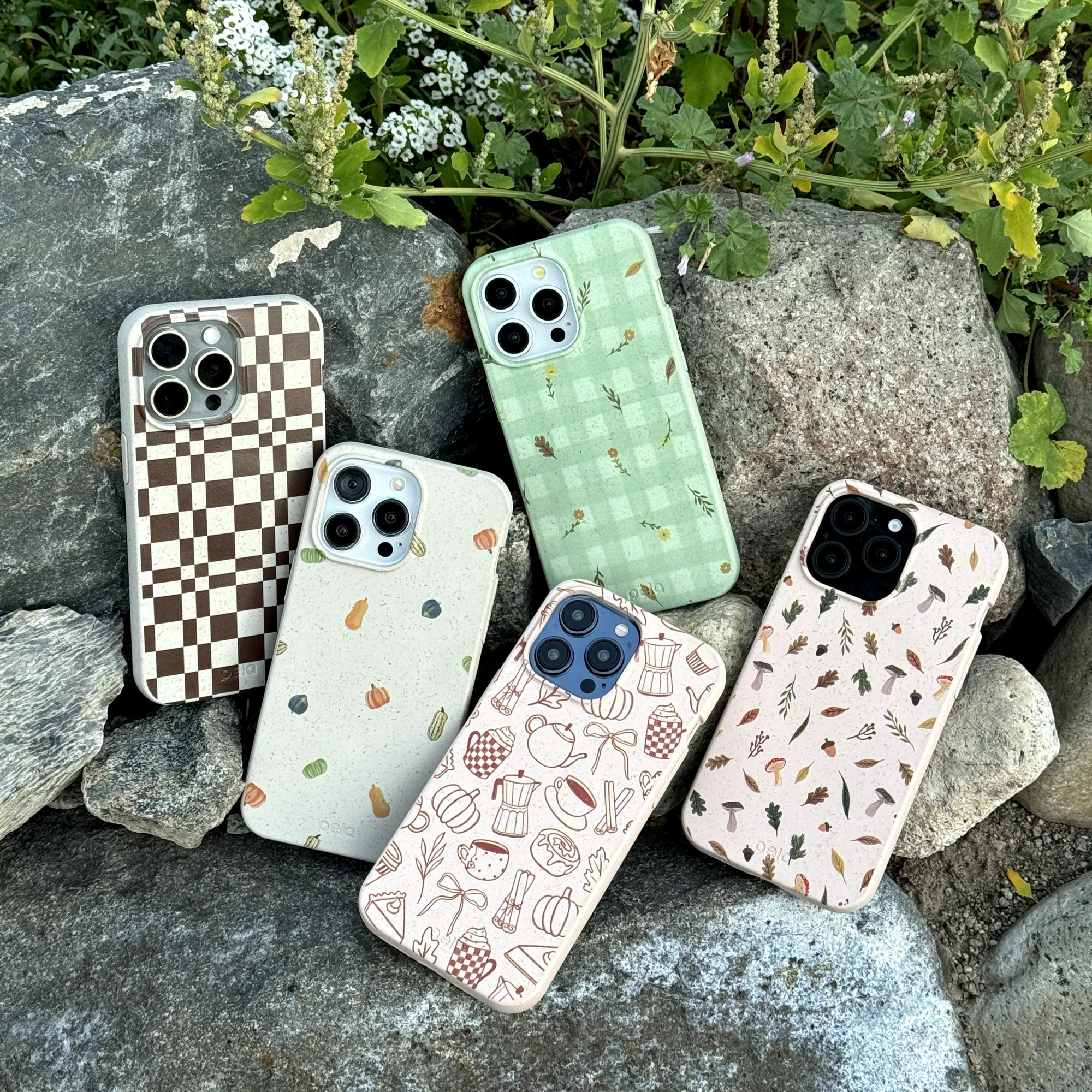 Sage Green Fall Gingham Google Pixel 9a Case - Image 9