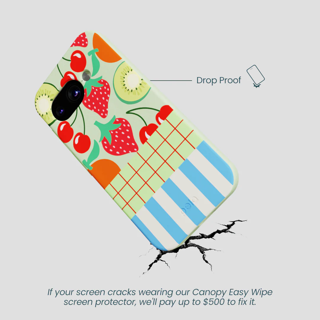 Sage Green Fresh Picnic Google Pixel 9a Case - Image 5