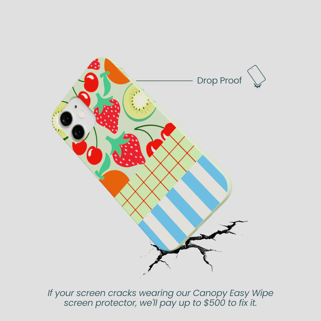 Sage Green Fresh Picnic iPhone 12 Mini Case - Image 5