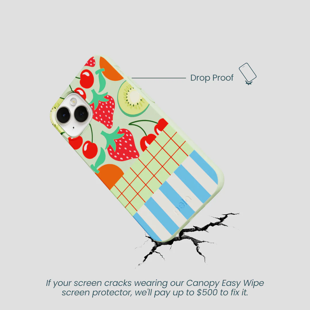 Sage Green Fresh Picnic iPhone 13 Mini Case - Image 5