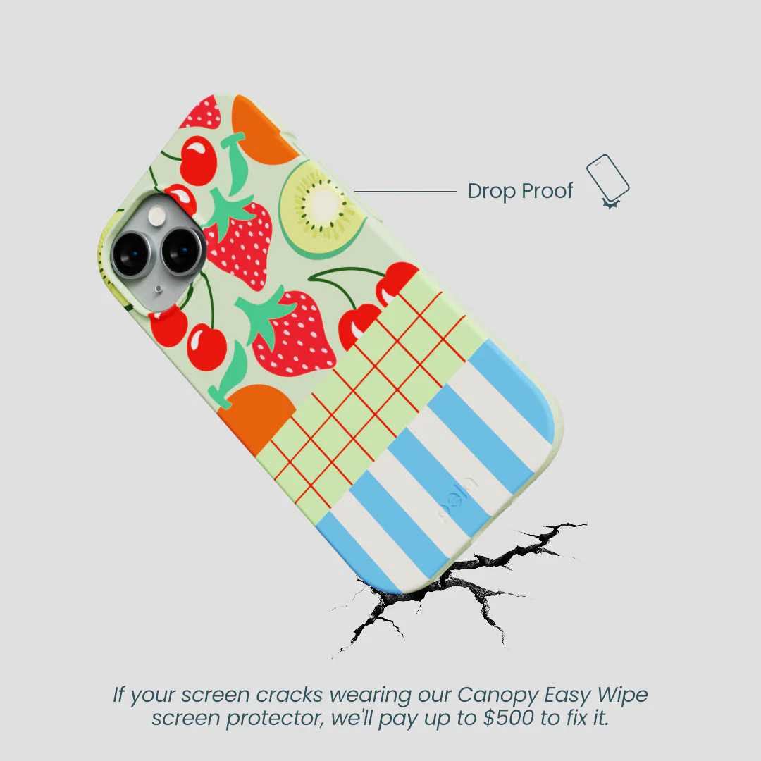 Sage Green Fresh Picnic iPhone 14 Case - Image 5