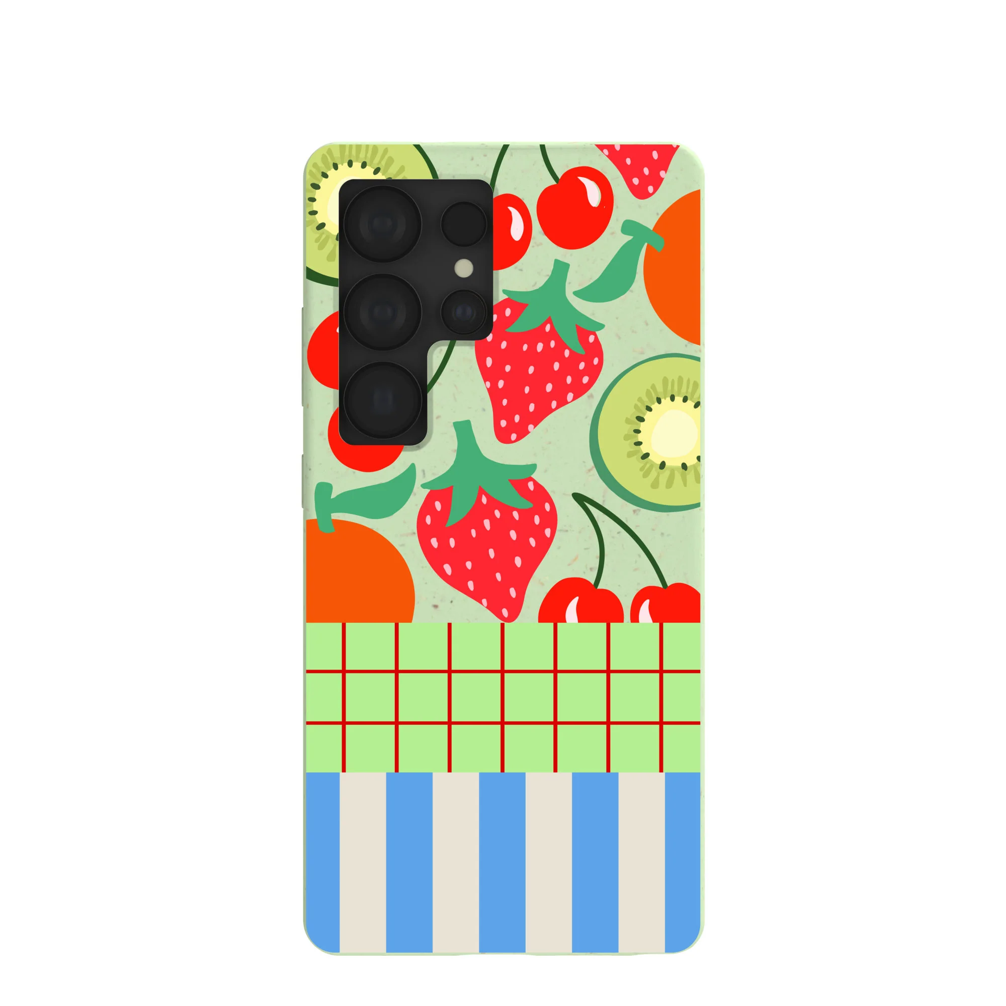 Sage Green Fresh Picnic Samsung Galaxy S25 Ultra Case