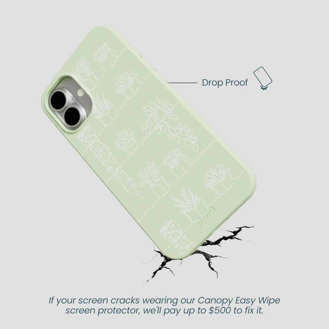 Sage Green Green Cascade iPhone 16 Plus Case - Image 5