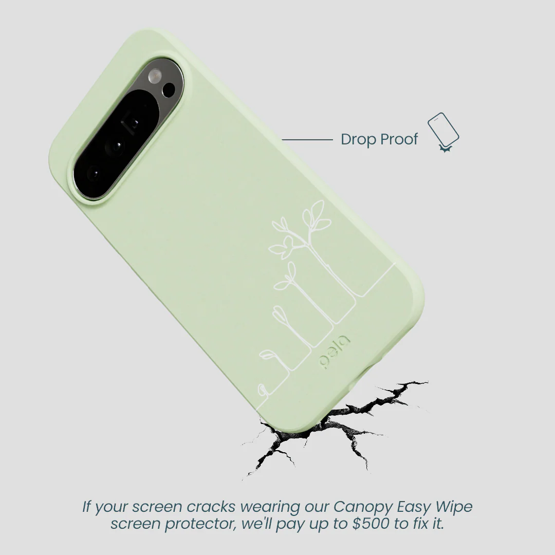 Sage Green Grow and Flourish Google Pixel 10 Pro XL Case - Image 4