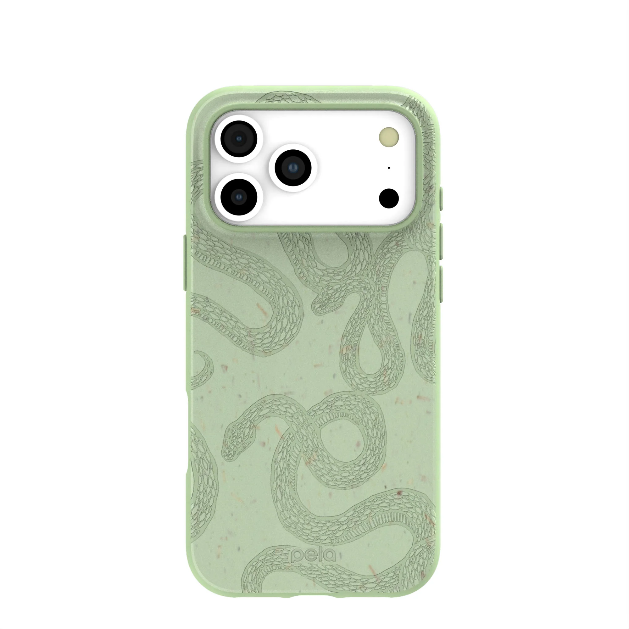 Sage Green Snaky iPhone 17 Pro Max Case