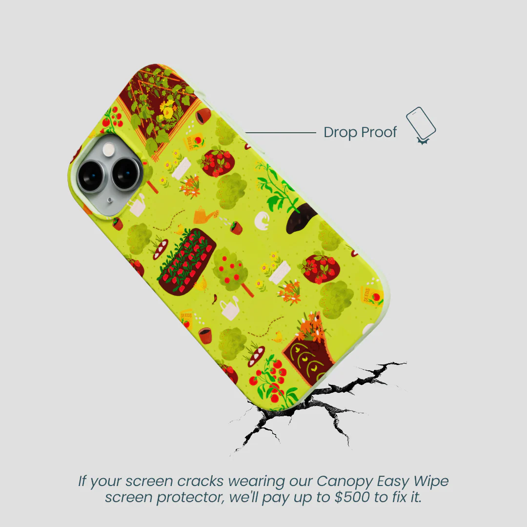 Sage Green Spring Garden iPhone 14 Case - Image 5