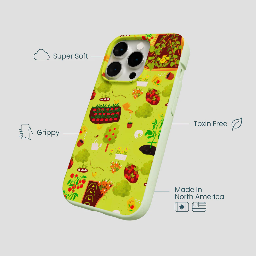 Sage Green Spring Garden iPhone 14 Pro Case - Image 4