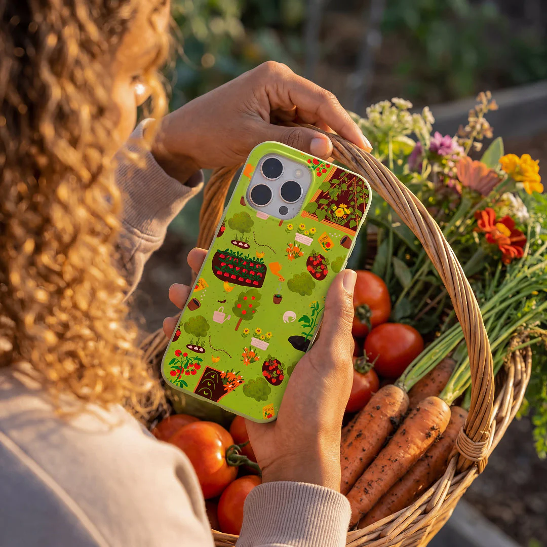 Sage Green Spring Garden iPhone 16e/17e Case - Image 2