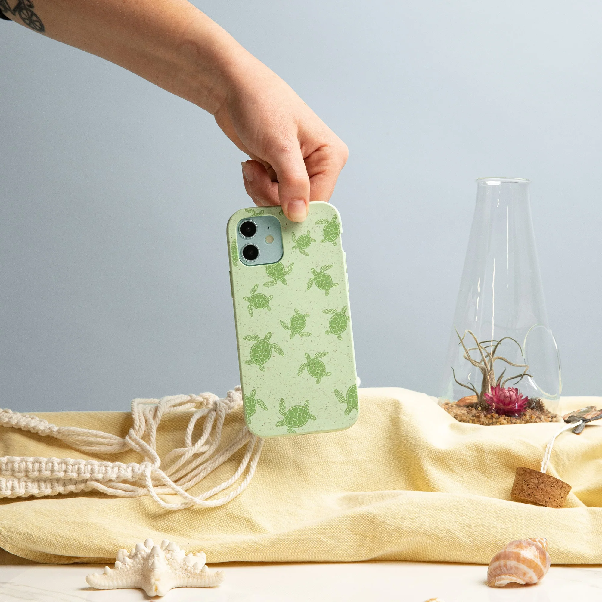 Sage Green Tiny Turtles Google Pixel 9/9 Pro Case - Image 6