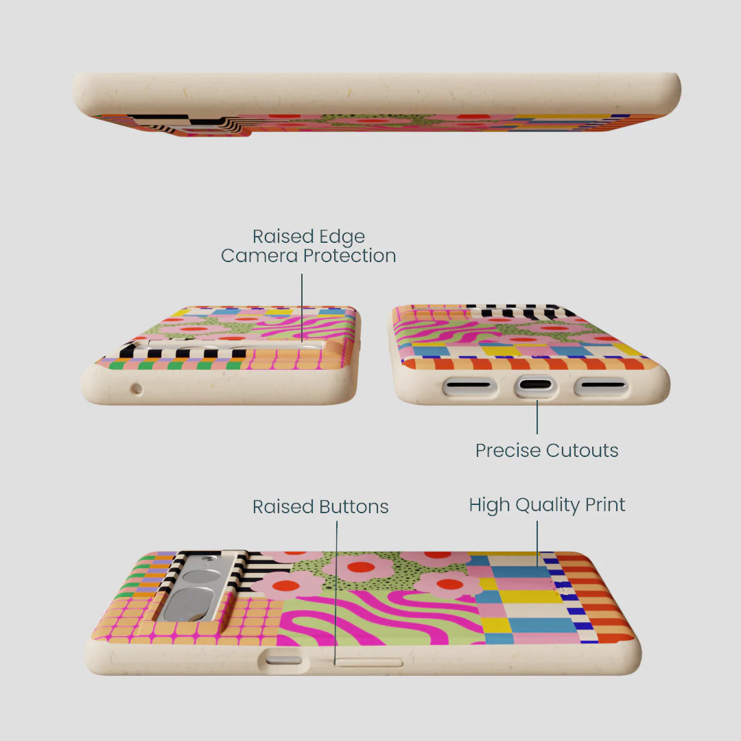 Seashell Abstract Cake Google Pixel 7 Pro Case - Image 3