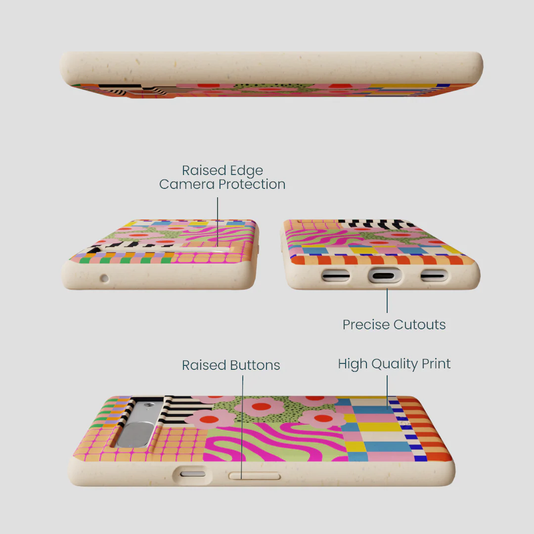 Seashell Abstract Cake Google Pixel 7a Case - Image 3