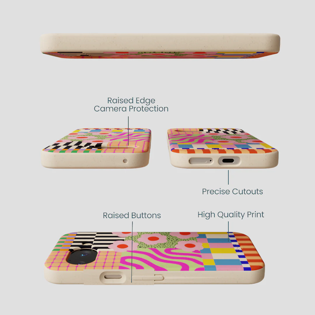 Seashell Abstract Cake Google Pixel 9a Case - Image 3