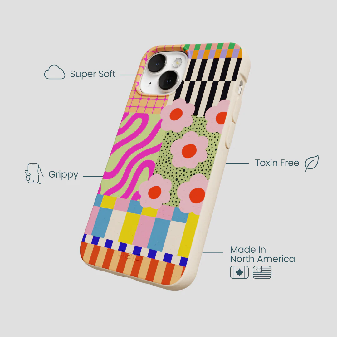Seashell Abstract Cake iPhone 13 Case - Image 4