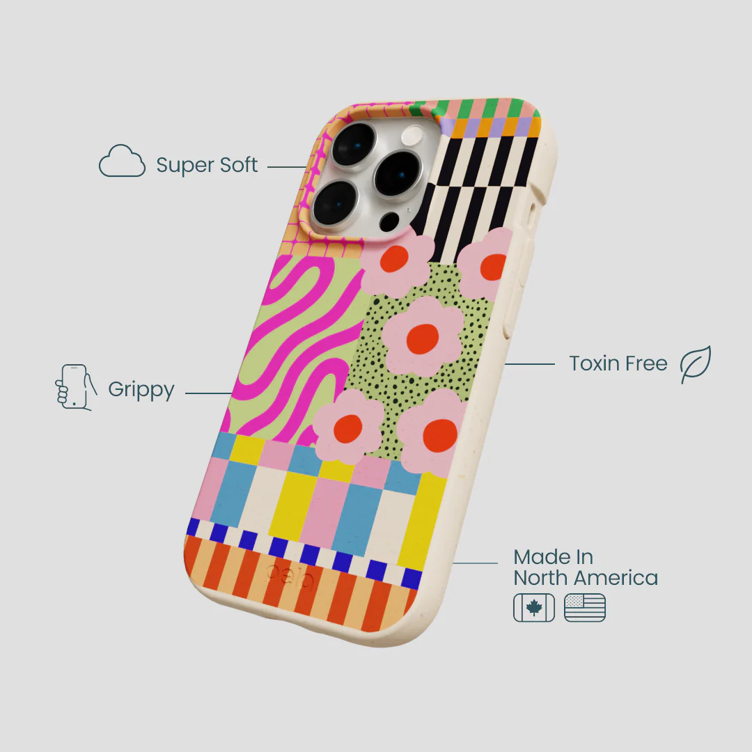 Seashell Abstract Cake iPhone 14 Pro Case - Image 4