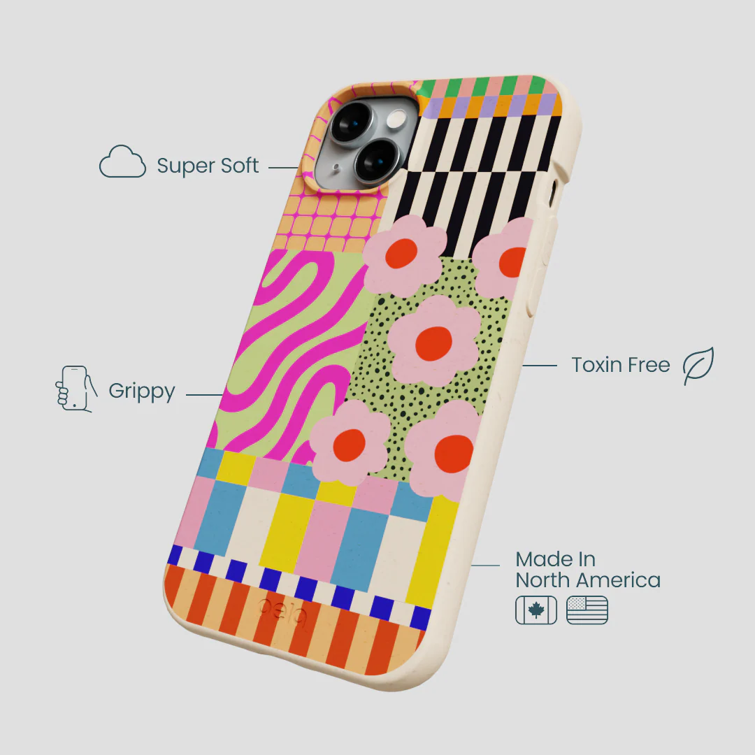 Seashell Abstract Cake iPhone 15 Plus Case - Image 4