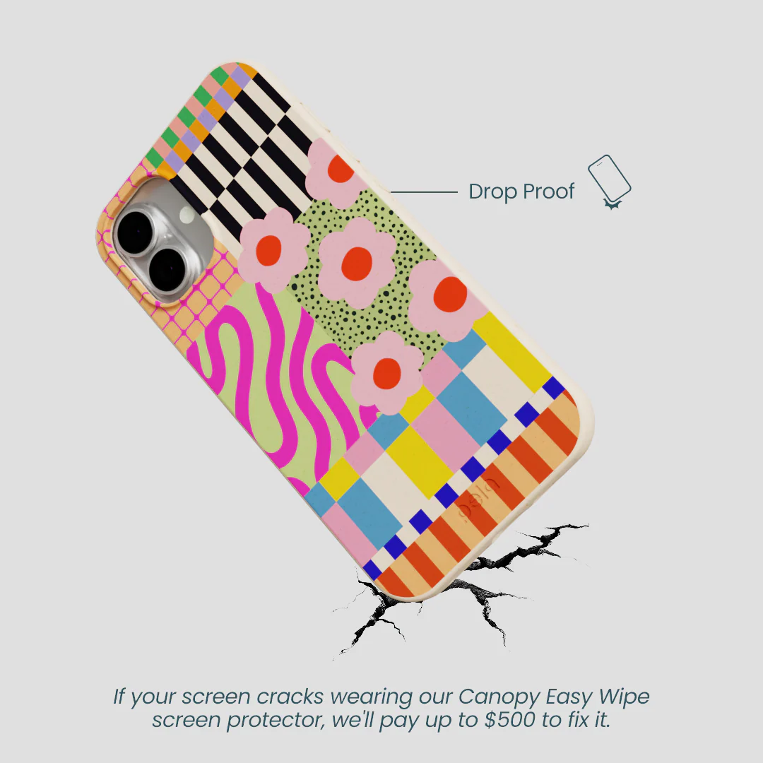 Seashell Abstract Cake iPhone 16 Plus Case - Image 5