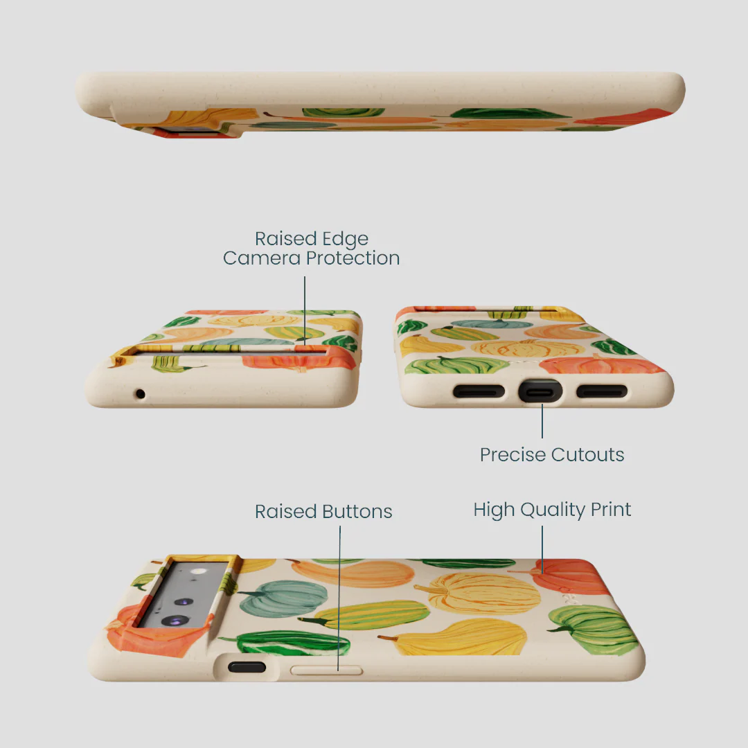 Seashell Autumn Garden Google Pixel 6a Case - Image 3