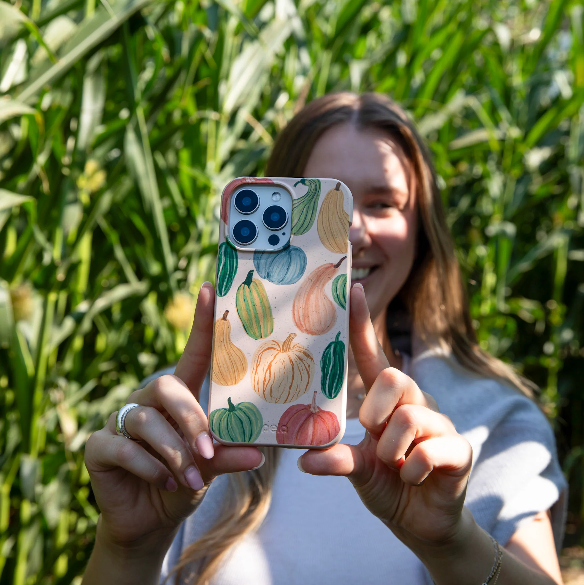 Seashell Autumn Garden iPhone 11 Case - Image 2