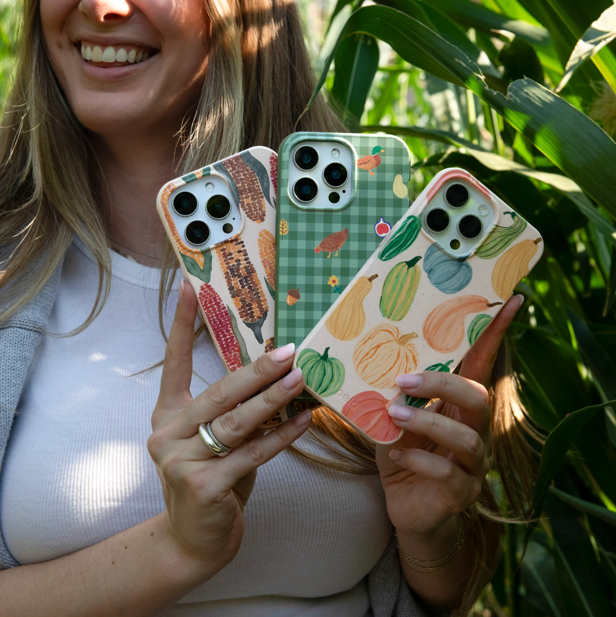 Seashell Autumn Garden iPhone 14 Case - Image 9