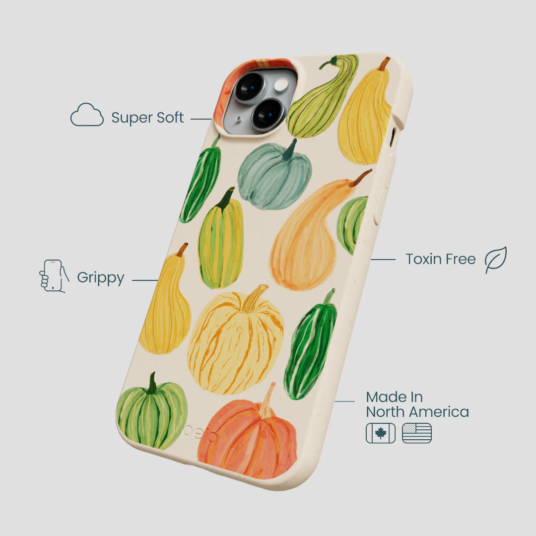 Seashell Autumn Garden iPhone 15 Plus Case - Image 4