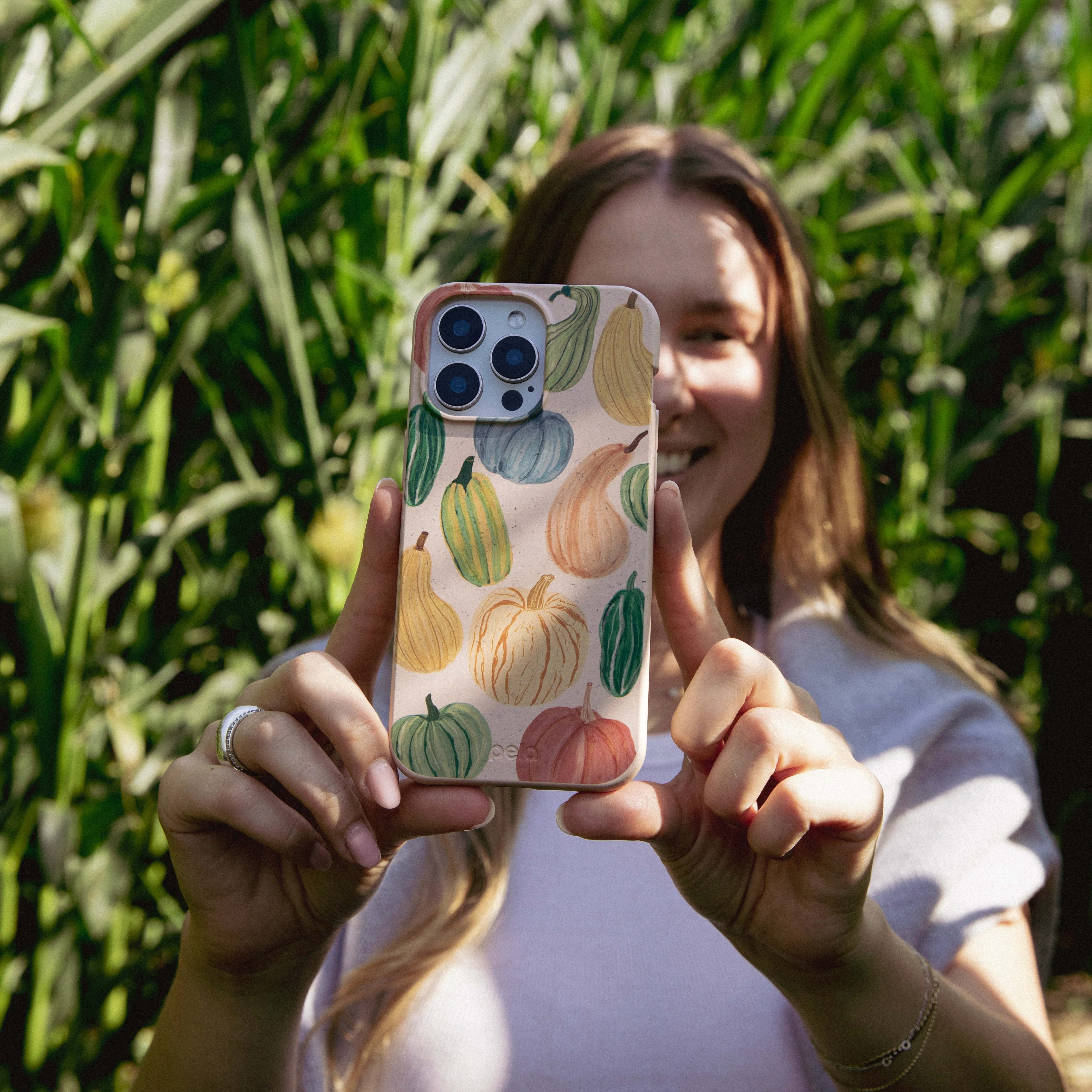 Seashell Autumn Garden iPhone 17 Case - Image 2