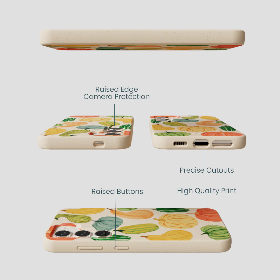 Seashell Autumn Garden Samsung Galaxy S24 Case - Image 3