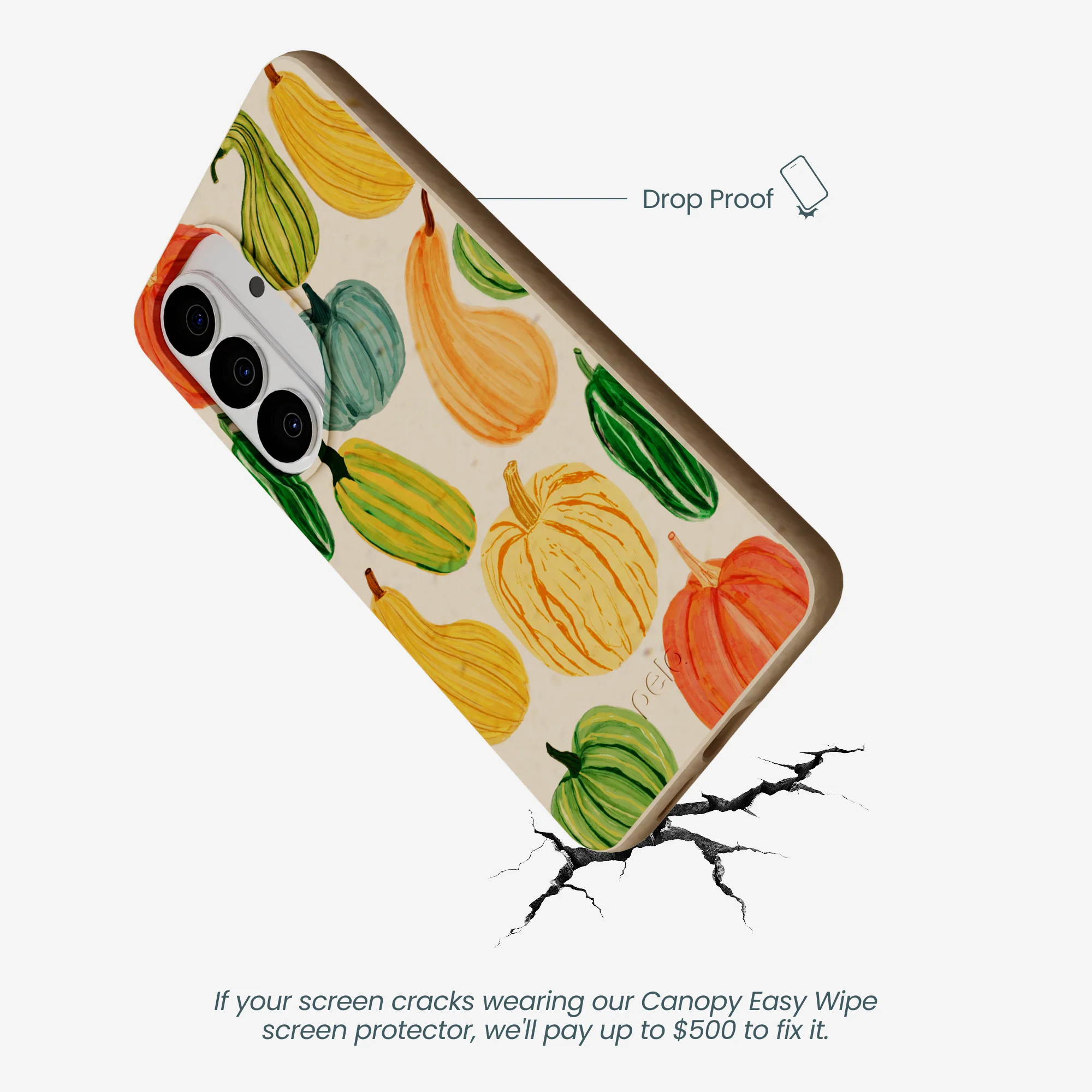 Seashell Autumn Garden Samsung Galaxy S26 Case - Image 5