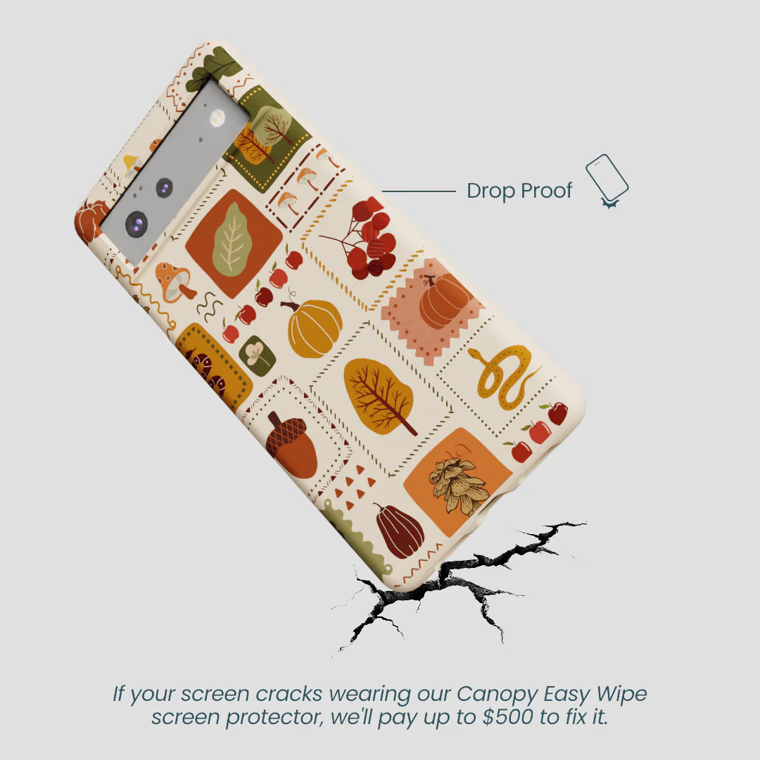 Seashell Autumn Patch Google Pixel 6 Case - Image 5