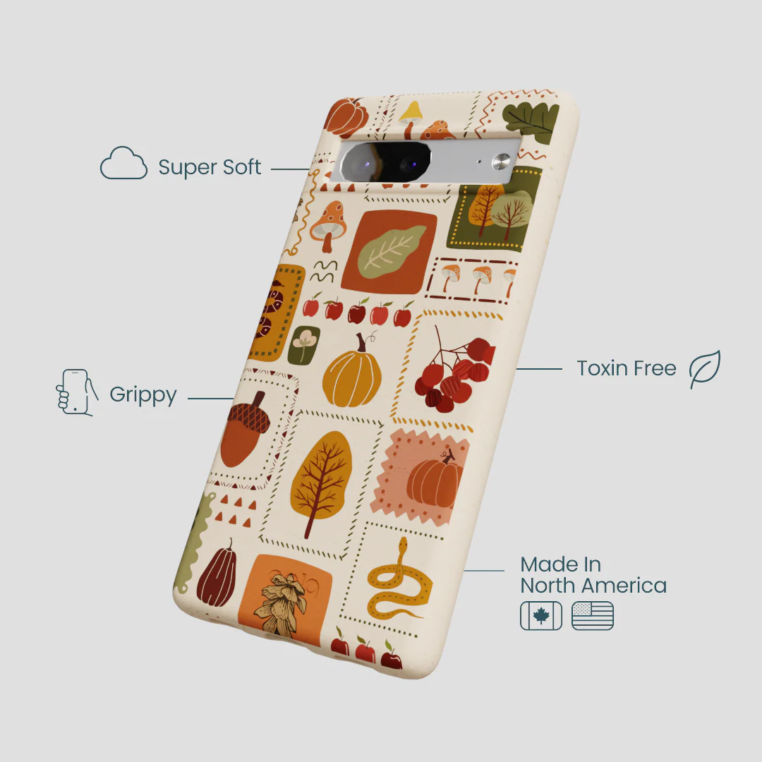 Seashell Autumn Patch Google Pixel 7a Case - Image 4