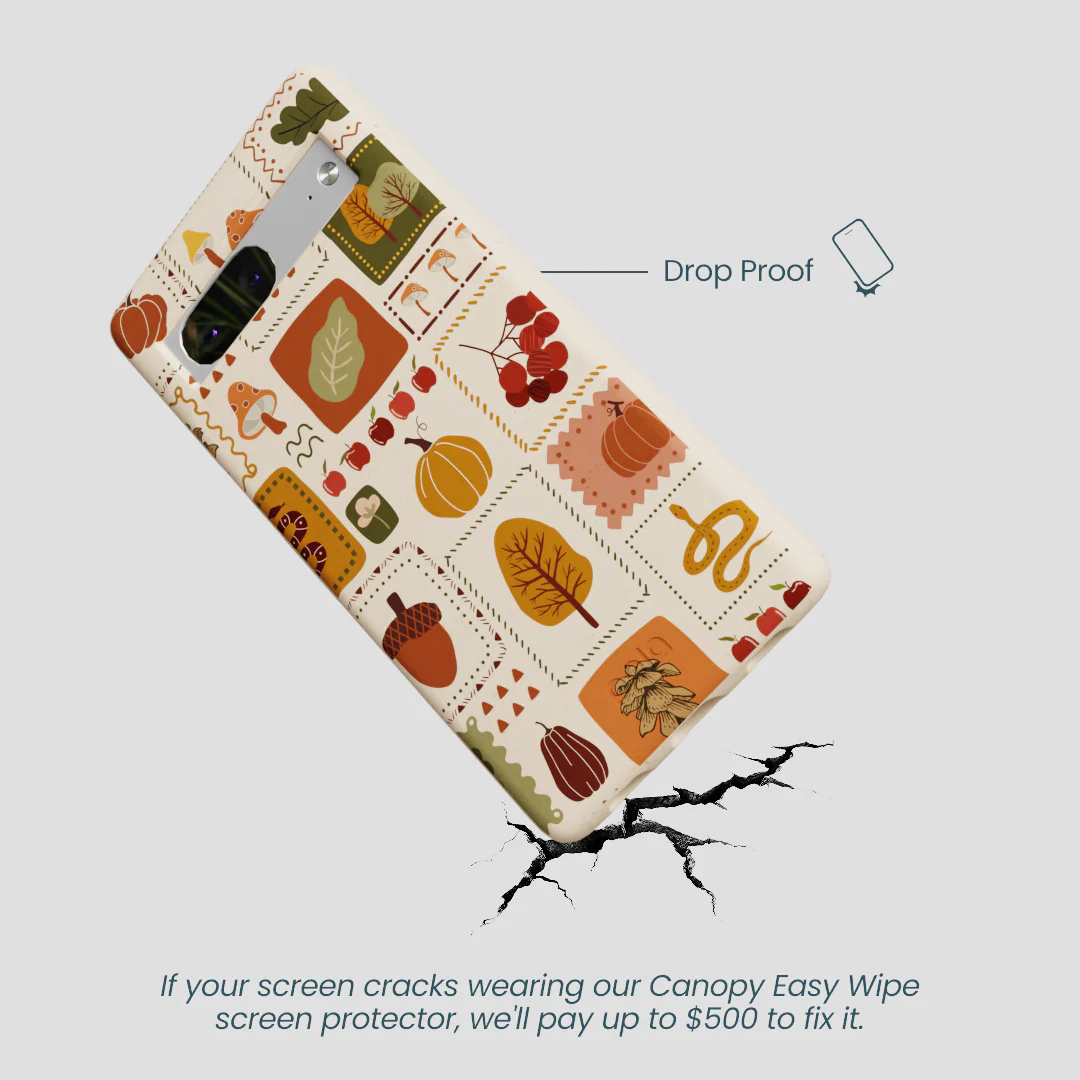Seashell Autumn Patch Google Pixel 7a Case - Image 5