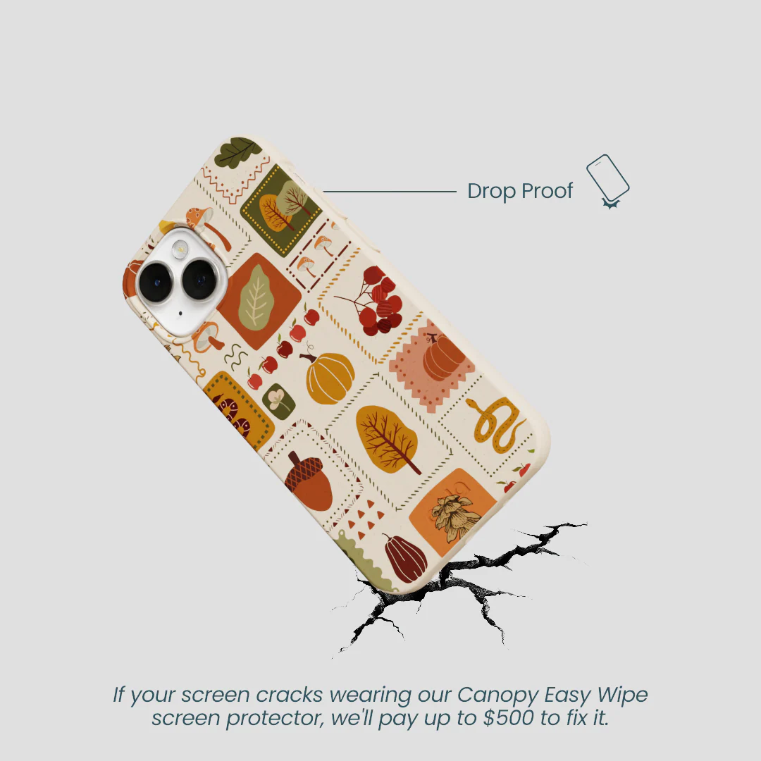 Seashell Autumn Patch iPhone 13 Mini Case - Image 5