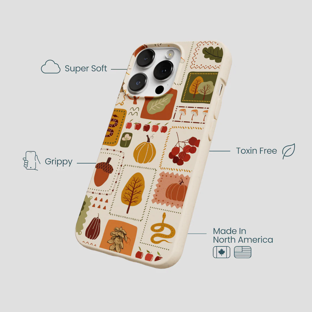 Seashell Autumn Patch iPhone 13 Pro Case - Image 4
