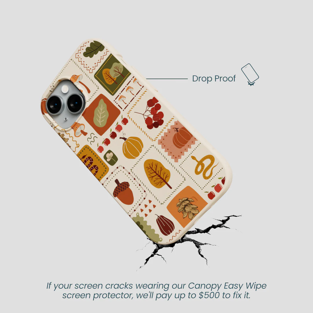 Seashell Autumn Patch iPhone 15 Case - Image 5