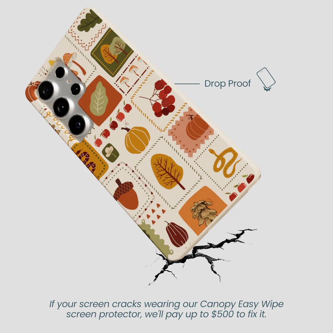 Seashell Autumn Patch Samsung Galaxy S25 Ultra Case - Image 5