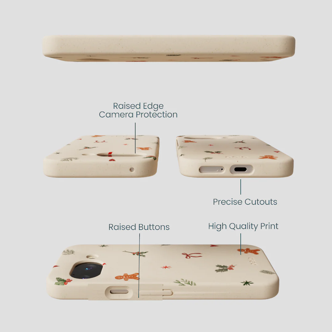 Seashell Be Merry Google Pixel 9a Case - Image 3