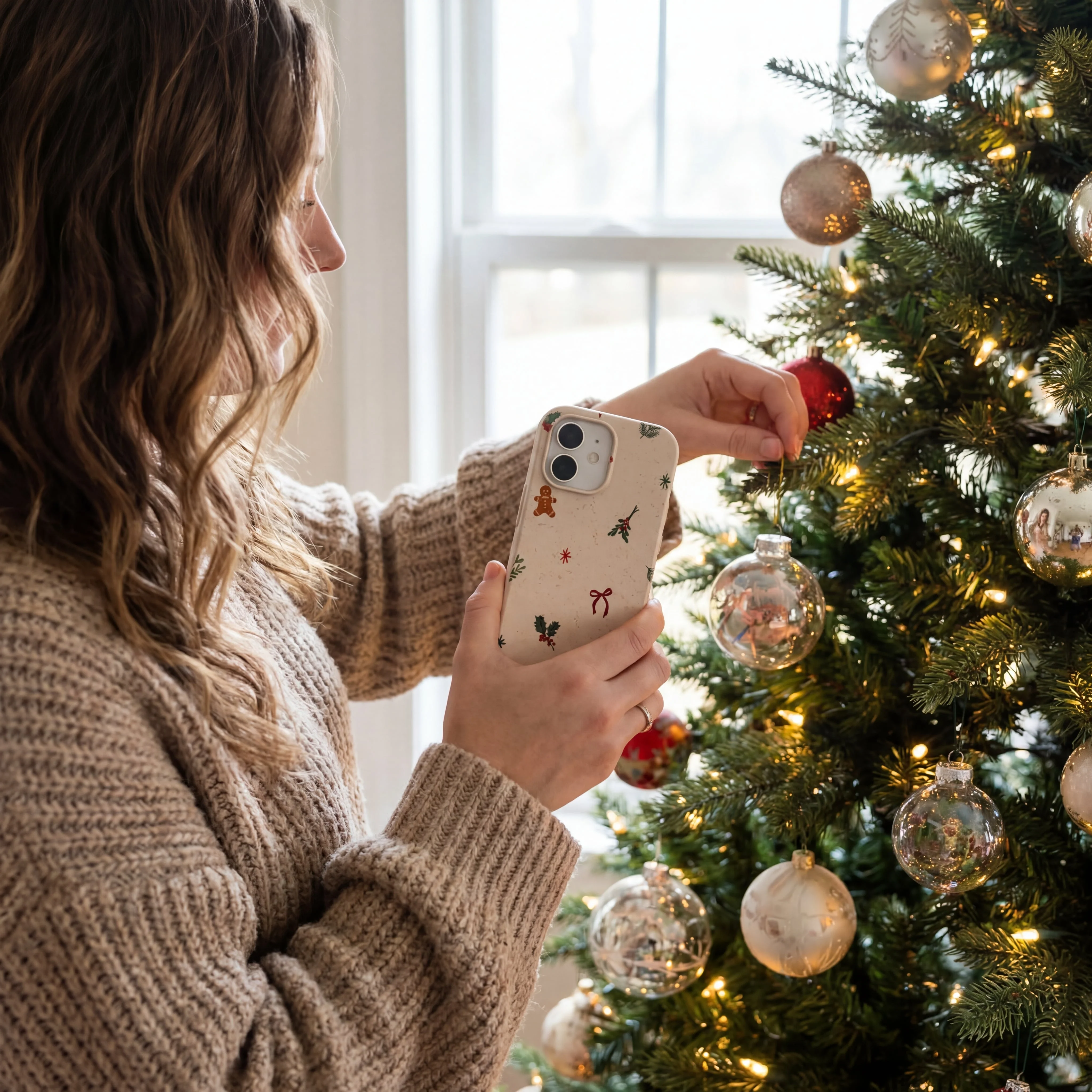 Seashell Be Merry iPhone 16e/17e Case - Image 2