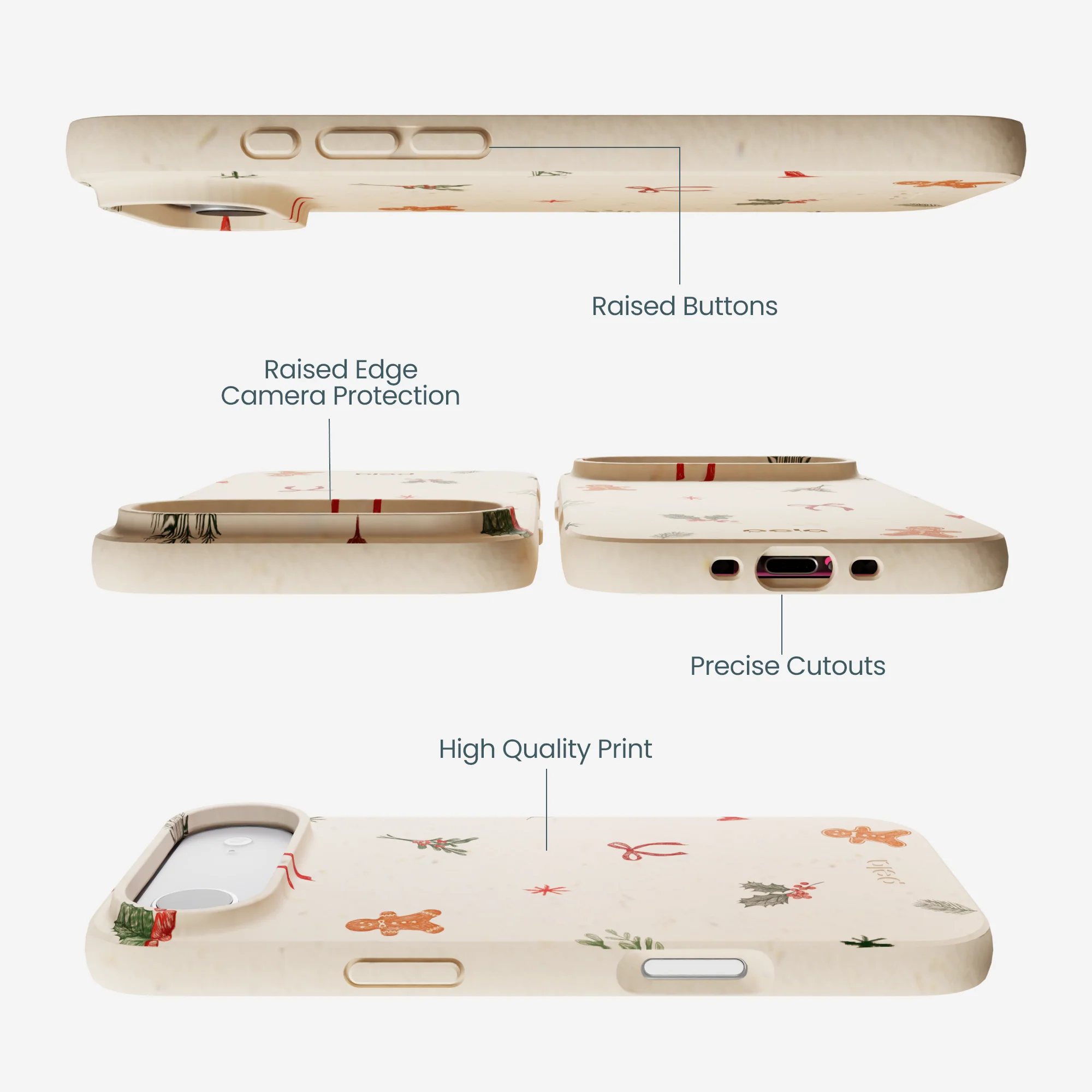 Seashell Be Merry iPhone Air Case - Image 3