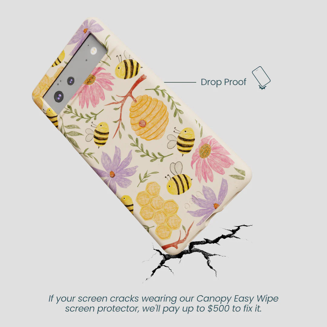 Seashell Bee Life Google Pixel 6a Case - Image 5