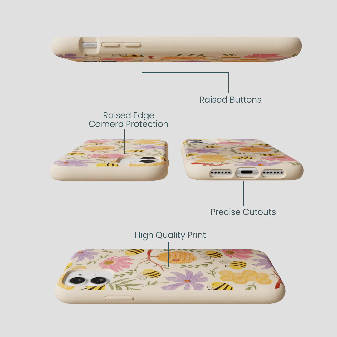 Seashell Bee Life iPhone 11 Case - Image 3