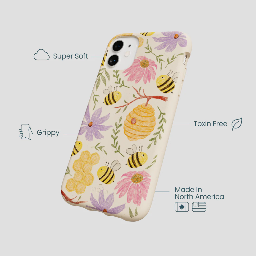 Seashell Bee Life iPhone 11 Case - Image 4