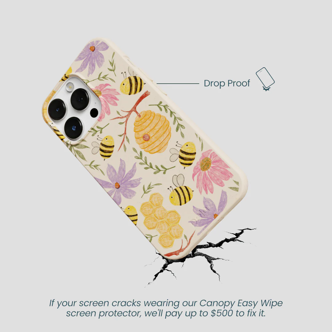 Seashell Bee Life iPhone 13 Pro Case - Image 5