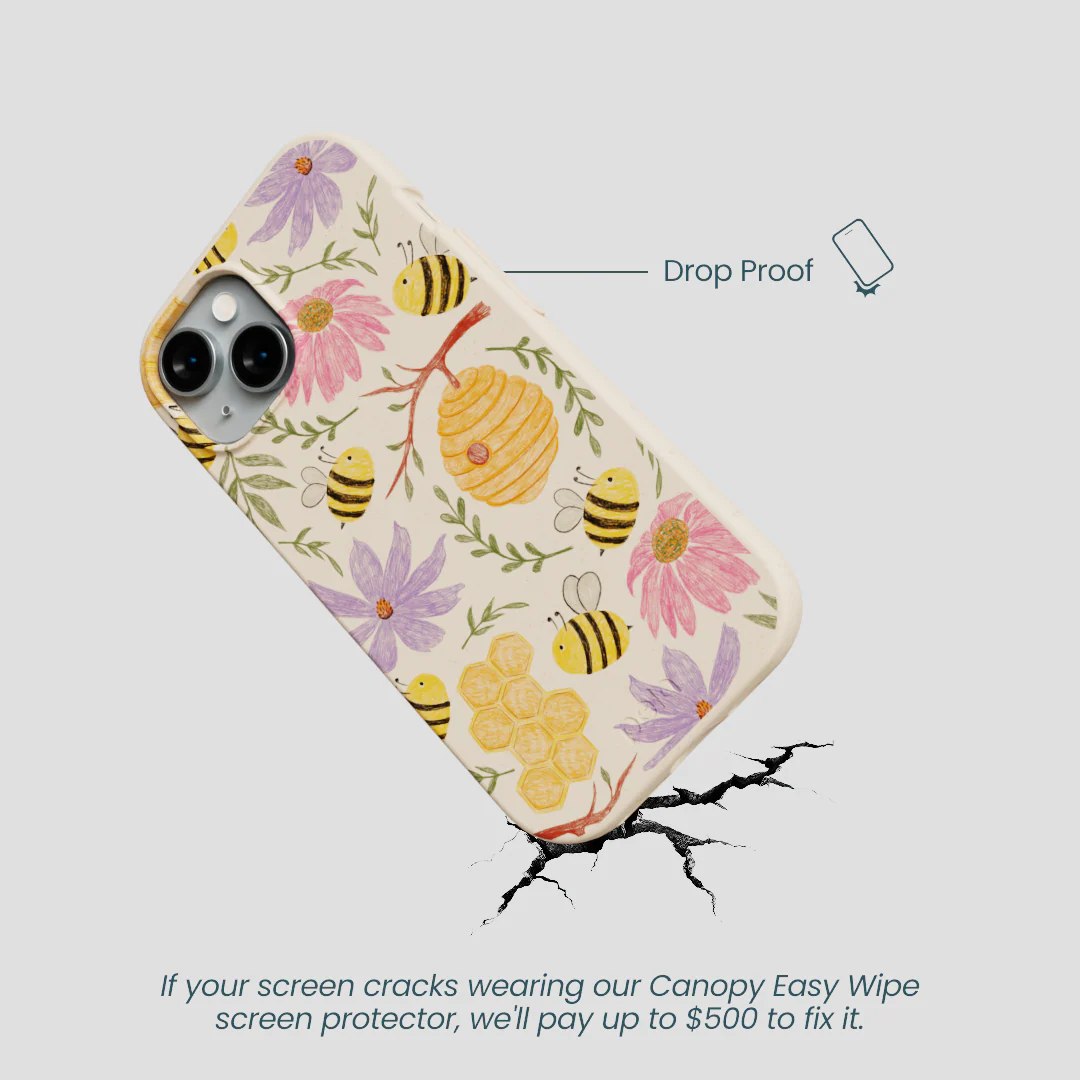 Seashell Bee Life iPhone 15 Case - Image 5