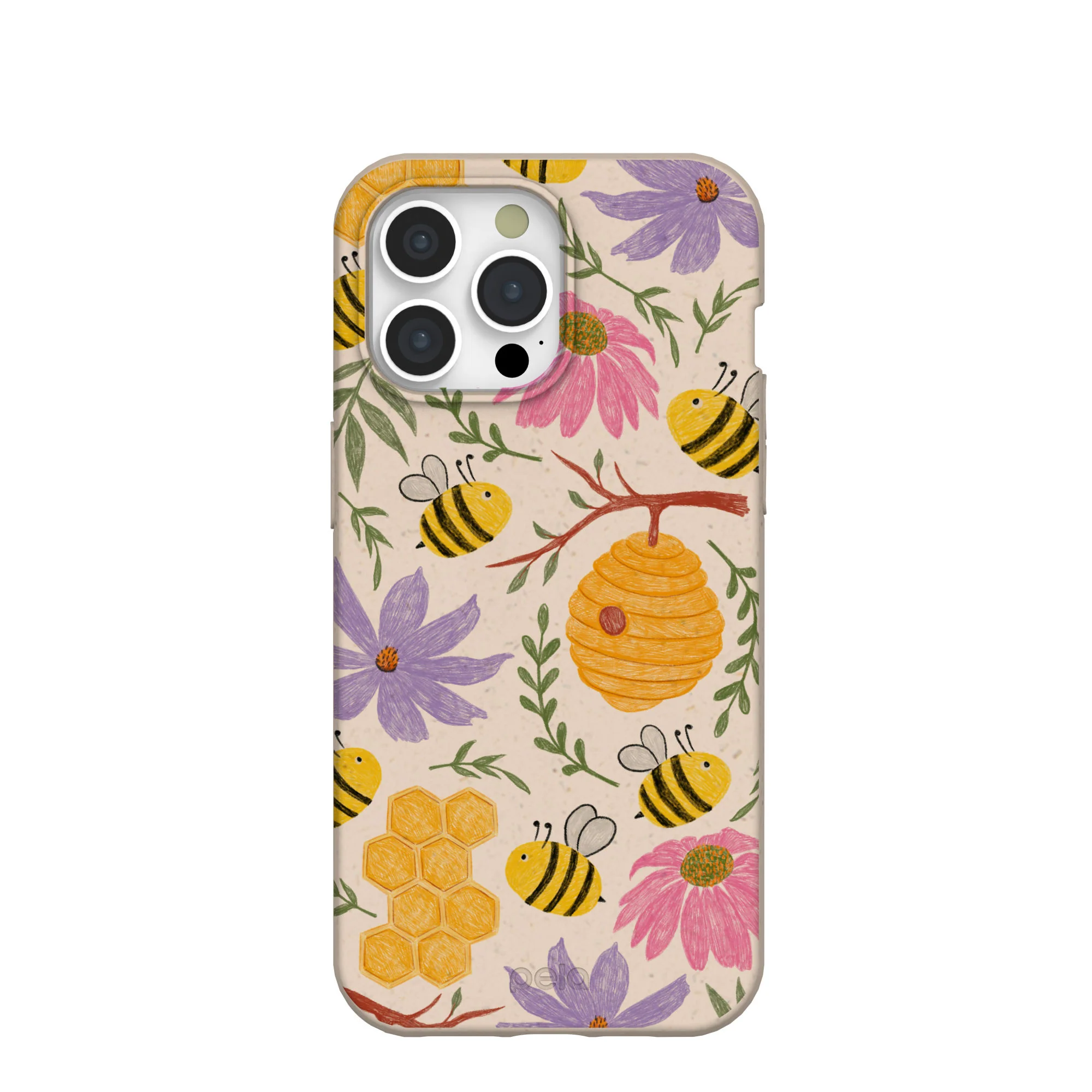 Seashell Bee Life iPhone 15 Pro Max Case